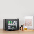 Aire20-G LED 20L Mini Fridge | Table Top Refrigerator | Quiet Frost Free Fridge for Bedrooms & Hotels