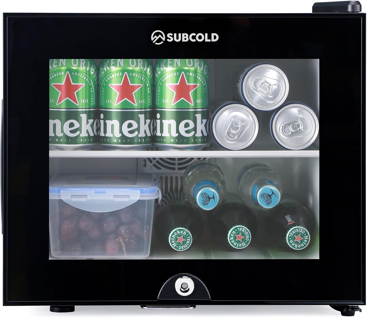 Aire20-G LED 20L Mini Fridge | Table Top Refrigerator | Quiet Frost Free Fridge for Bedrooms & Hotels